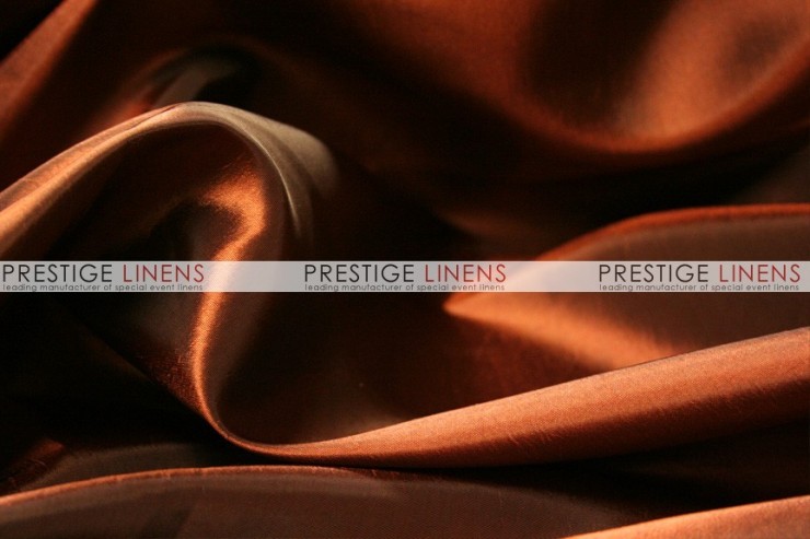 Solid Taffeta Table Runner - 337 Rust