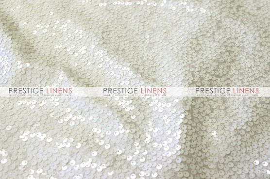 Taffeta Sequins Embroidery Table Runner - Ivory
