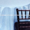 Vintage Linen Table Runner - Baby Blue