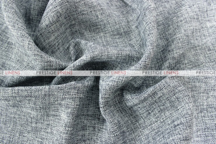 Vintage Linen Table Runner - Charcoal