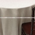 Vintage Linen Table Runner - Taupe