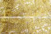 Chemical Lace Chair Caps & Sleeves - Gold
