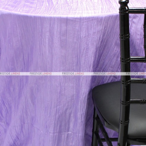 Crushed Taffeta Chair Caps & Sleeves - 1026 Lavender