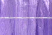 Crushed Taffeta Chair Caps & Sleeves - 1026 Lavender