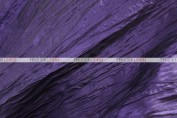 Crushed Taffeta Chair Caps & Sleeves - 1032 Purple