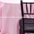 Crushed Taffeta Chair Caps & Sleeves - 527 Pink