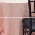 Crushed Taffeta Chair Caps & Sleeves - 567 Blush Pink