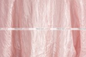 Crushed Taffeta Chair Caps & Sleeves - 567 Blush Pink