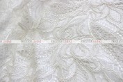 French Lace Chair Caps & Sleeves - Ivory