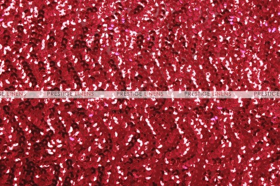Gatsby Sequins Chair Caps & Sleeves - Red
