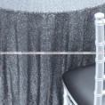 Glitz Chair Caps & Sleeves - Grey