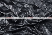 Iridescent Crush Chair Caps & Sleeves - Black