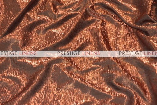 Iridescent Crush Chair Caps & Sleeves - Copper