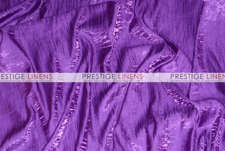 Iridescent Crush Chair Caps & Sleeves - Purple