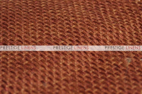 Jute Linen Chair Caps & Sleeves - Copper