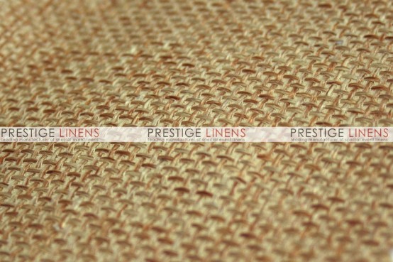 Jute Linen Chair Caps & Sleeves - Gold