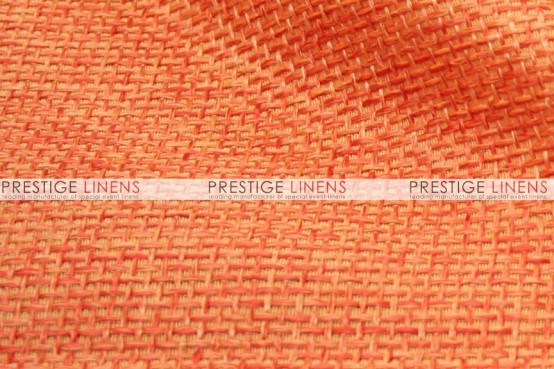 Jute Linen Chair Caps & Sleeves - Orange