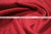 Jute Linen Chair Caps & Sleeves - Red