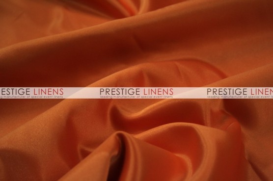 Lamour Matte Satin Chair Caps & Sleeves - 447 Dk Orange