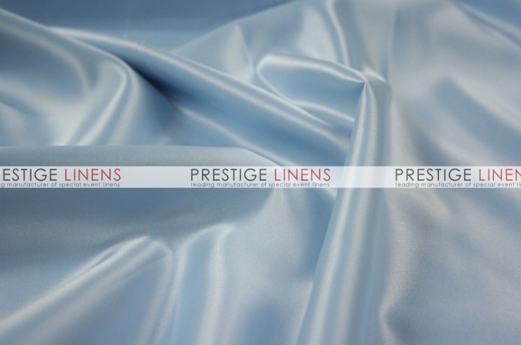Lamour Matte Satin Chair Caps & Sleeves - 926 Baby Blue