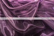 Mirror Organza Chair Caps & Sleeves - 1034 Plum