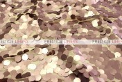 Payette Sequins (Dull) Chair Caps & Sleeves - Mocha