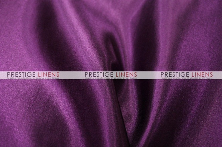 Shantung Satin Chair Caps & Sleeves - 1033 Lt Plum