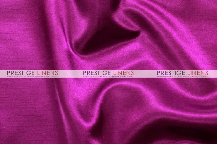 Shantung Satin Chair Caps & Sleeves - 645 Raspberry