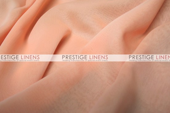 Two Tone Chiffon Chair Caps & Sleeves - Peach