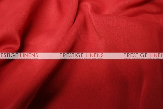 Two Tone Chiffon Chair Caps & Sleeves - Red