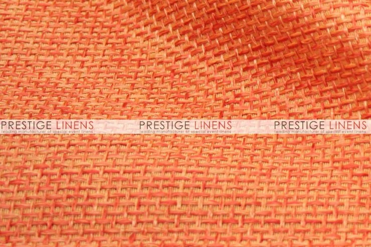 Jute Linen Aisle Runner - Orange