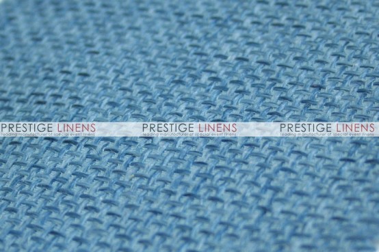 Jute Linen Aisle Runner - Skyblue