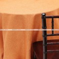 Vintage Linen Chair Caps & Sleeves - Orange