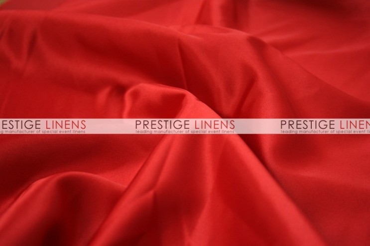 Lamour Matte Satin Aisle Runner - 626 Red