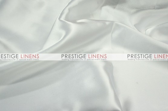 Charmeuse Satin Pad Cover-126 White