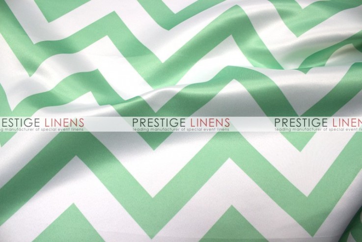 Chevron Print Lamour Pad Cover-Mint