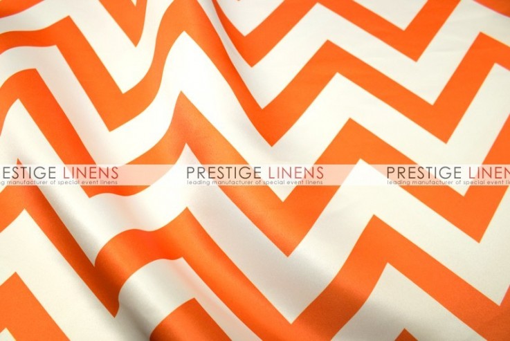 Chevron Print Lamour Pad Cover-Orange