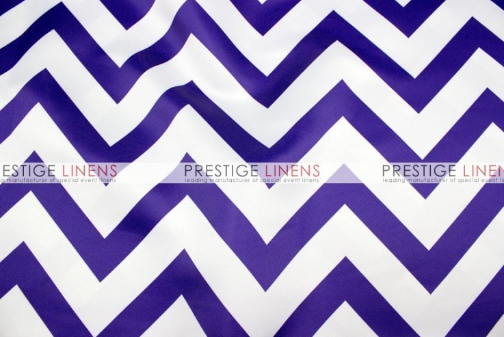 Chevron Print Lamour Pad Cover-Purple
