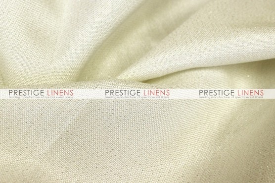 Metallic Linen Pad Cover - Ivory