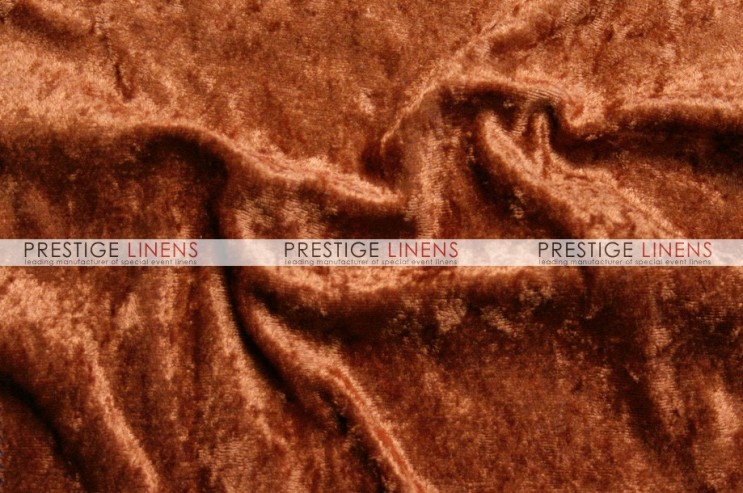 Panne Velvet Pad Cover-Rust