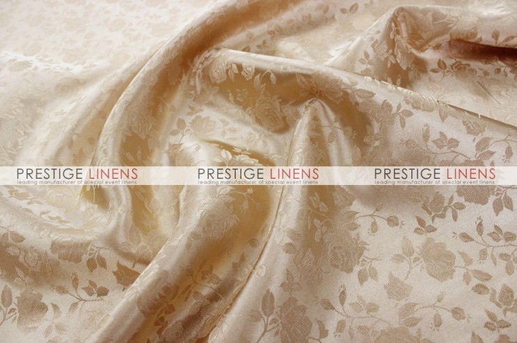 Brocade Satin Sash-Champagne