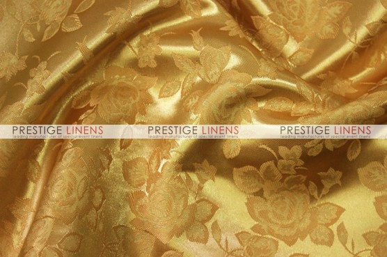 Brocade Satin Sash-Dk Gold