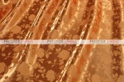 Brocade Satin Sash-Orange