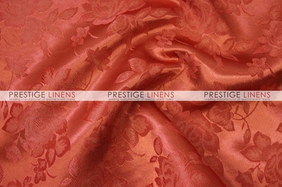 Brocade Satin Sash-Rust