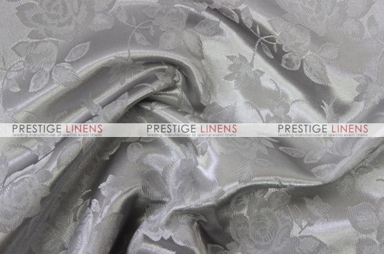 Brocade Satin Sash-Silver