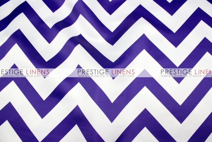 Chevron Print Lamour Sash-Purple