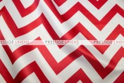 Chevron Print Lamour Sash-Red