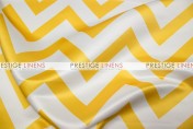 Chevron Print Lamour Sash-Yellow