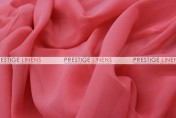 Chiffon Sash-Coral