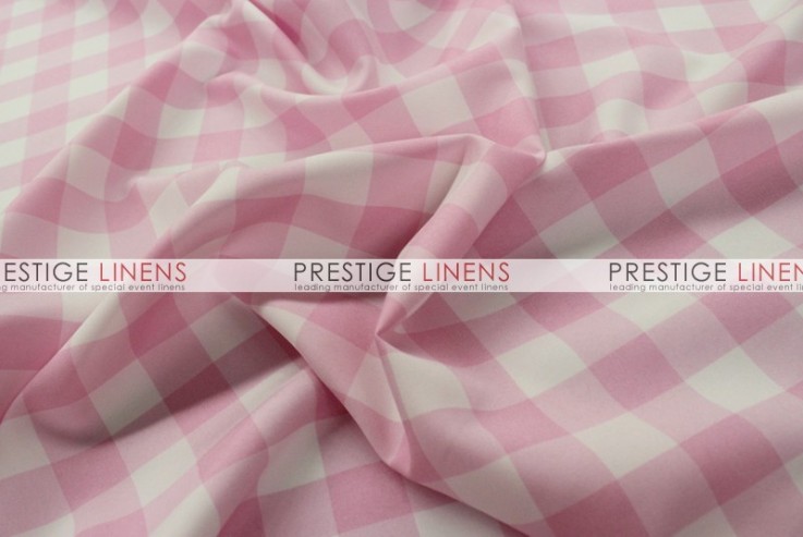 Gingham Buffalo Check Sash - Pink